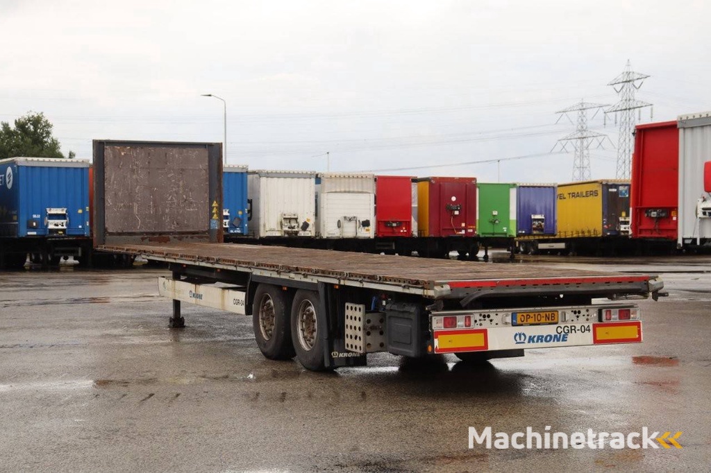 Pritschenanhänger Krone SZ 2016