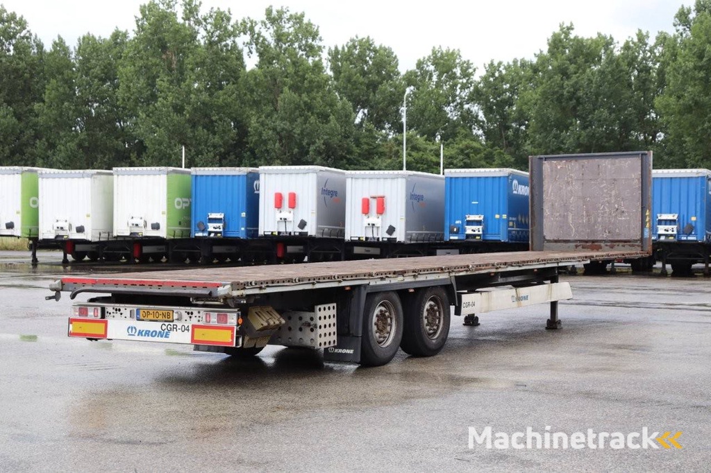 Pritschenanhänger Krone SZ 2016