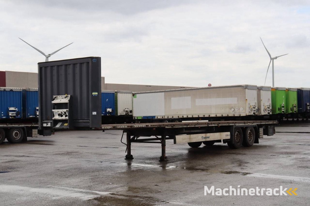 Flachbettanhänger Krone SZ 2016