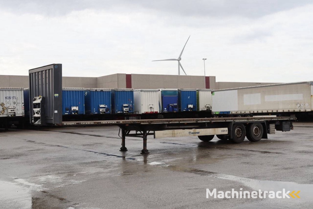 Flachbettanhänger Krone SZ 2016