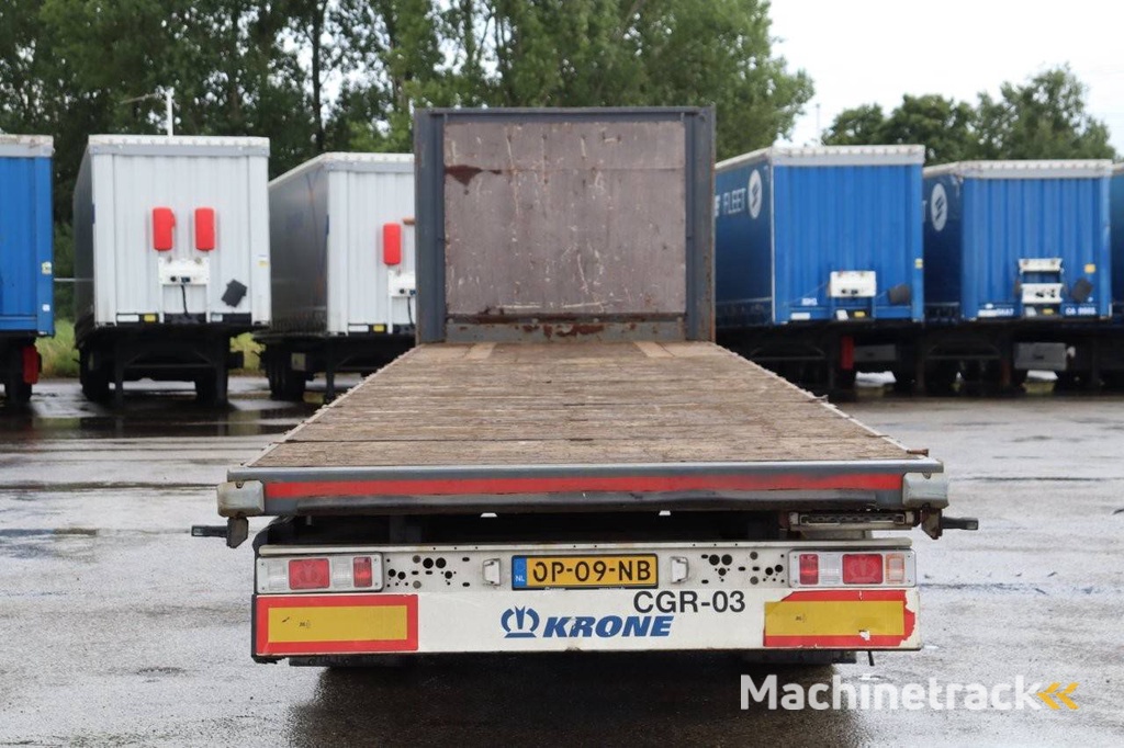 Flachbettanhänger Krone SZ 2016