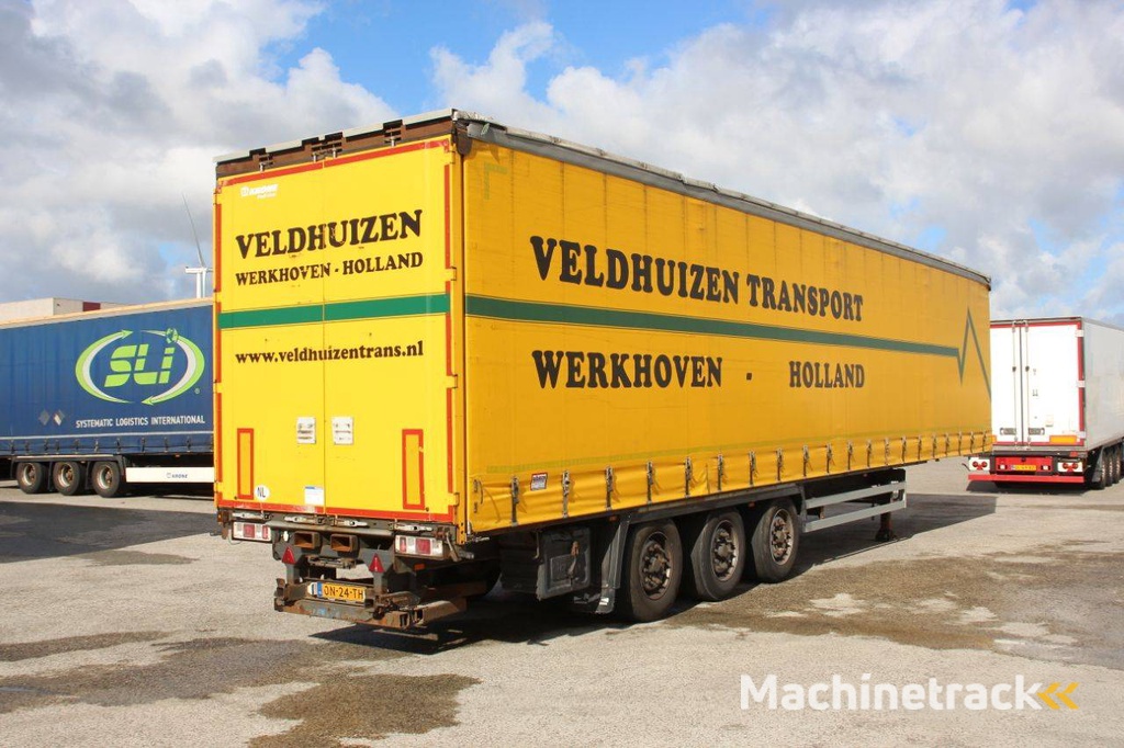 Veldhuizen Krone SD 2016 sliding tarpaulin trailer