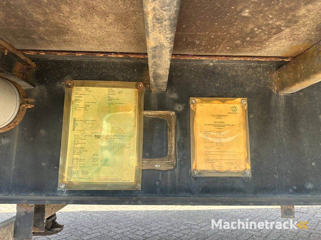 Semi-trailer Van Hool 3B2003 1998