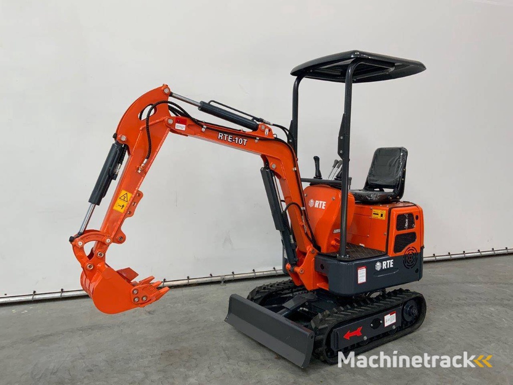 Minigraver RTE 10T Diesel 11.7pk 2025 Nieuw