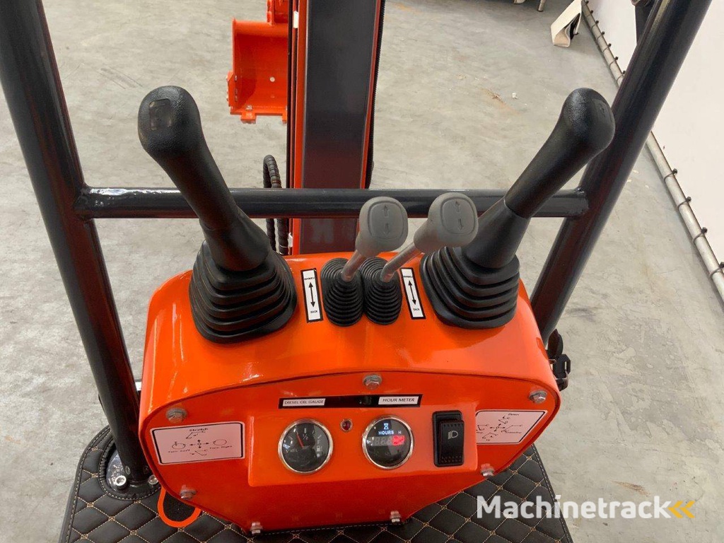 Minigraver RTE 10T Diesel 11.7pk 2025 Nieuw