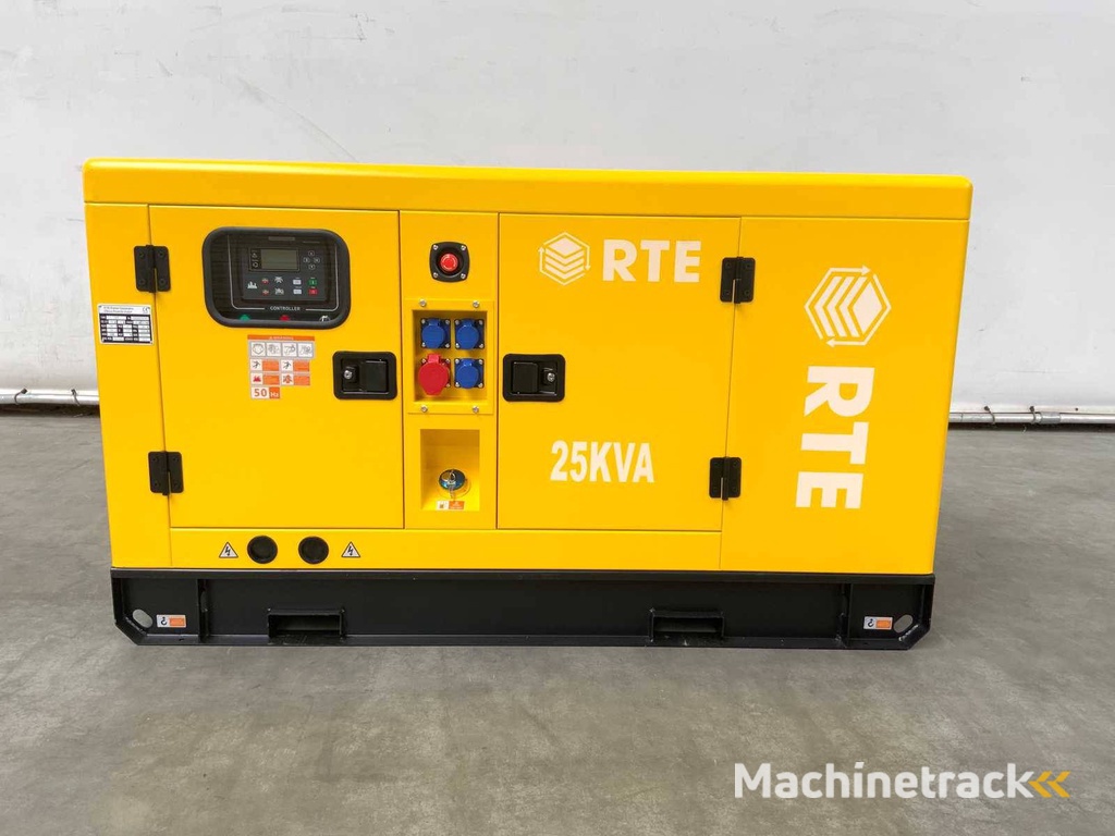 Generator RTE 7423 Diesel 2025 25 KVA 2025 Neu