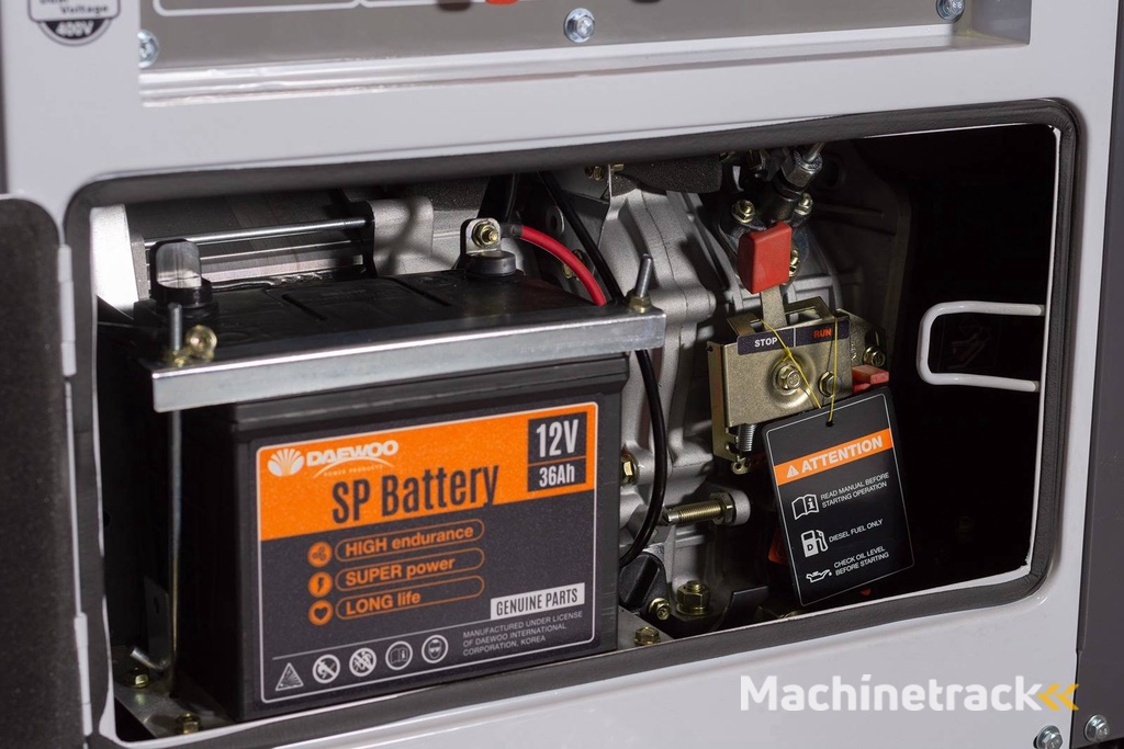 4x Generator Daewoo DDAE10500DSE-3G Diesel 8,1kVA Neu