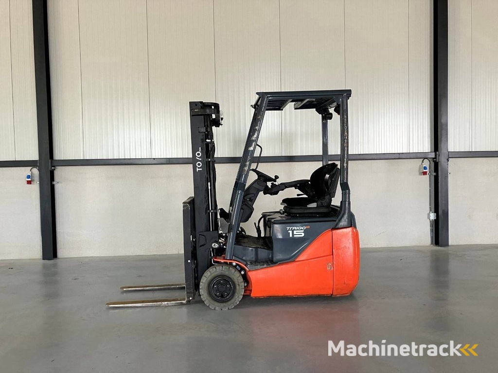 Toyota 8FBE15T Electric Forklift 1500kg 5.0m 2020