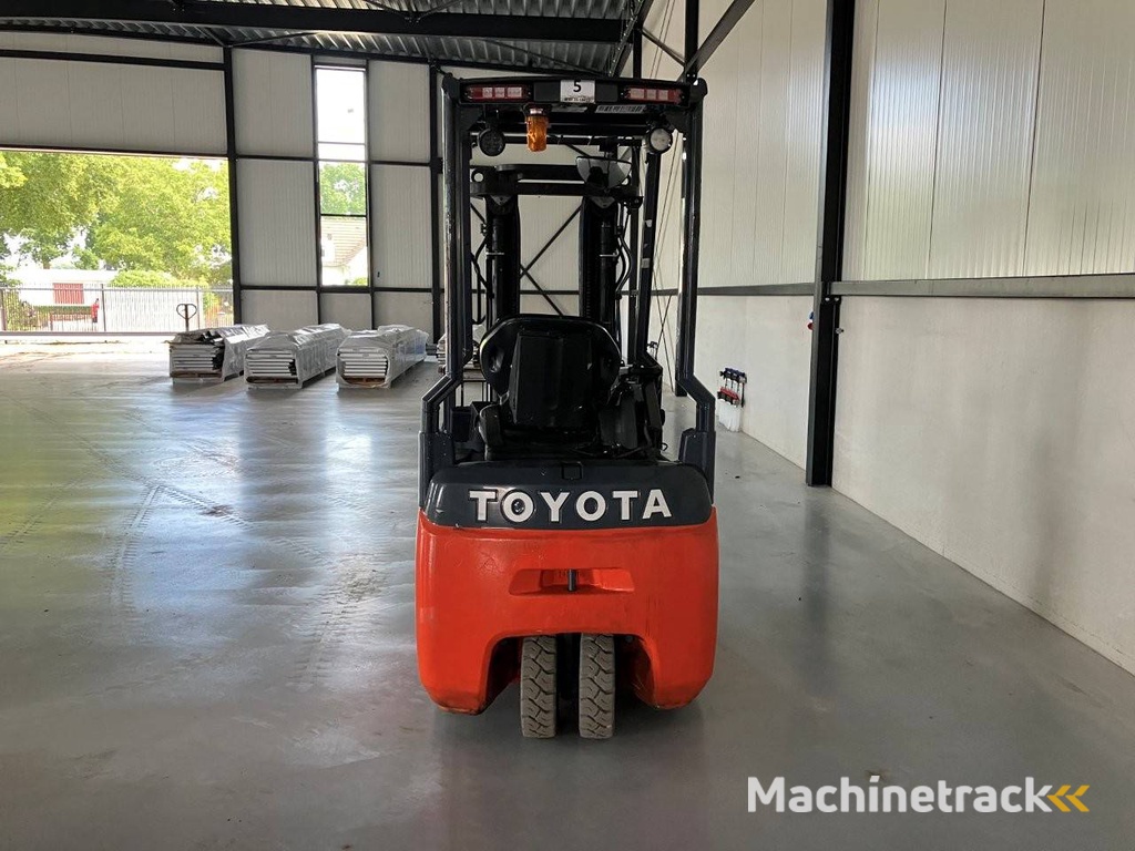 Toyota 8FBE15T Electric Forklift 1500kg 5.0m 2020