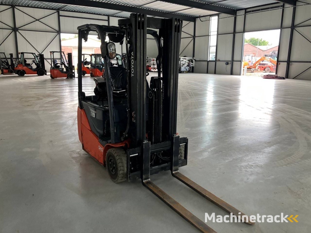 Toyota 8FBEK18T Electric Forklift 1800kg 4.2m 2019