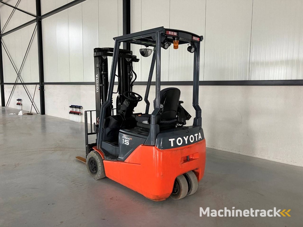 Toyota 8FBE15T Electric Forklift 1500kg 5.0m 2020