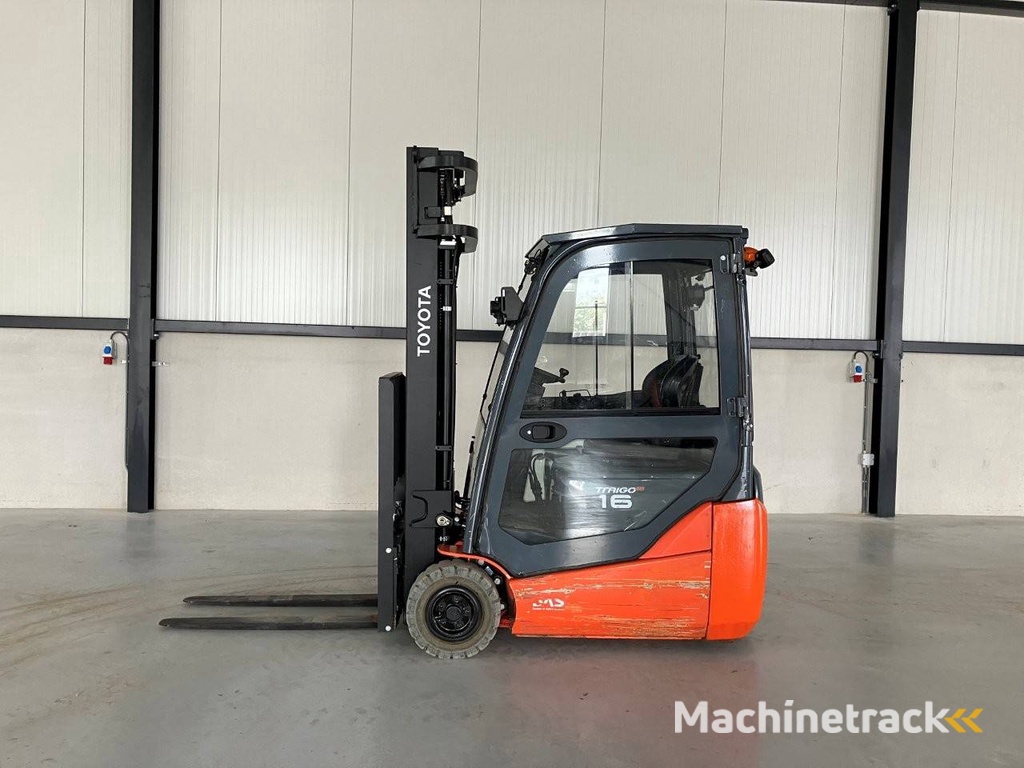 Toyota 8FBEK16T Electric Forklift 1600kg 5.0m 2020