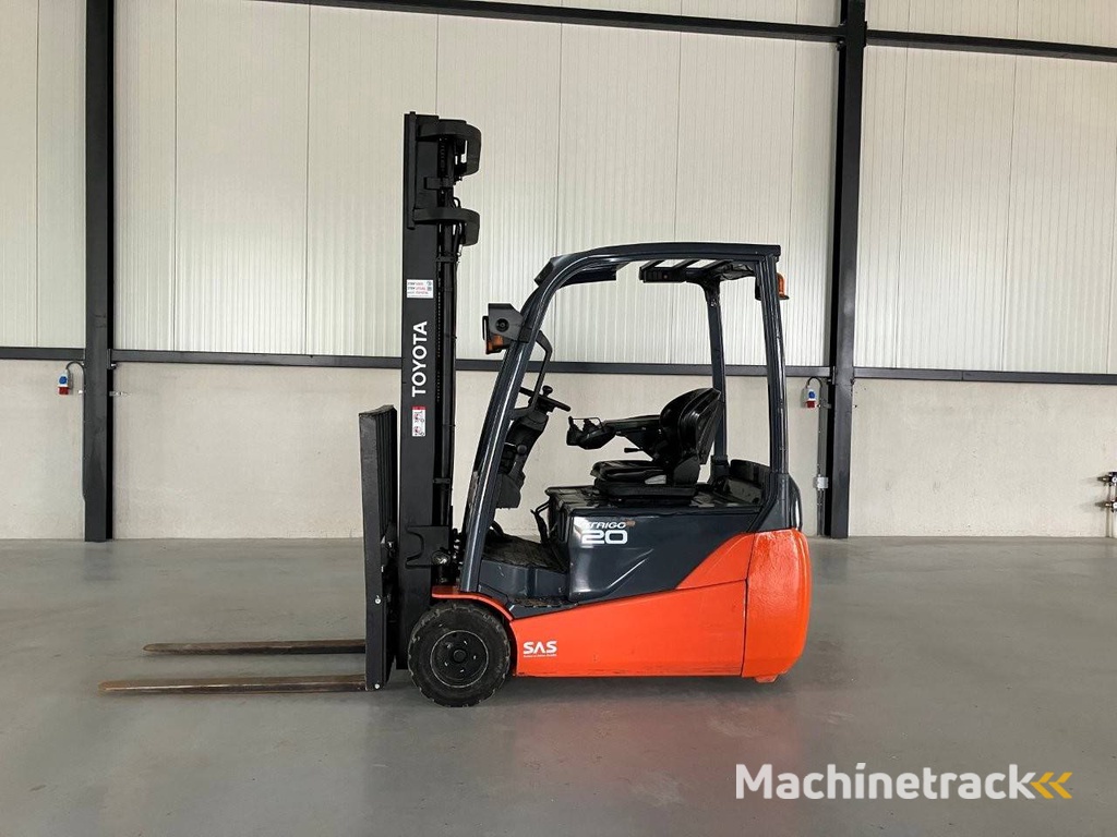 Forklift Toyota 8FBET20 Electric 2000kg 5.0m 2014