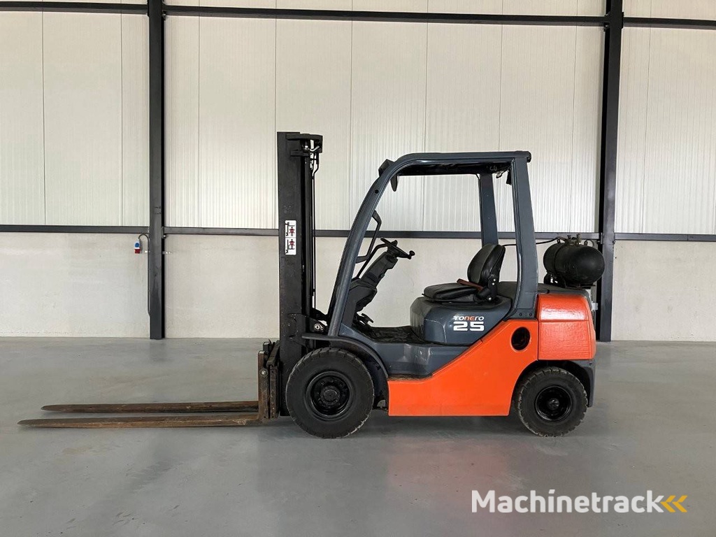 Heftruck Toyota 02-8FGF25 LPG 2500kg 4.7m 2017
