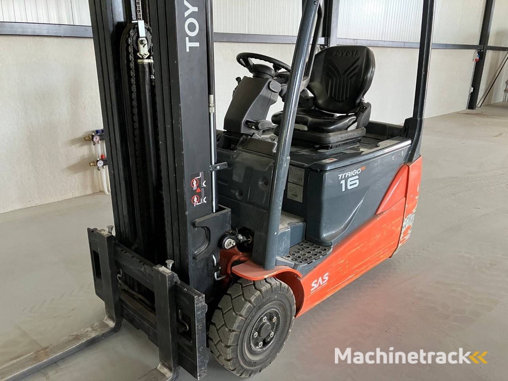 Heftruck Toyota 8FBE16T Elektrisch 1600kg 2017