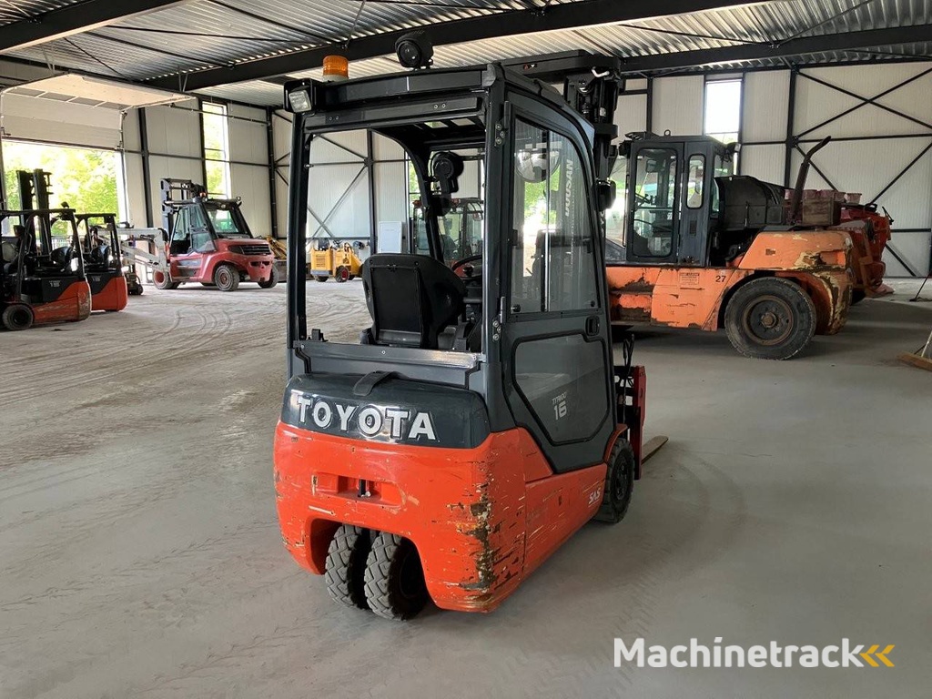 Forklift Toyota 8FBEKT16 Electric 1600kg 4.7m 2014