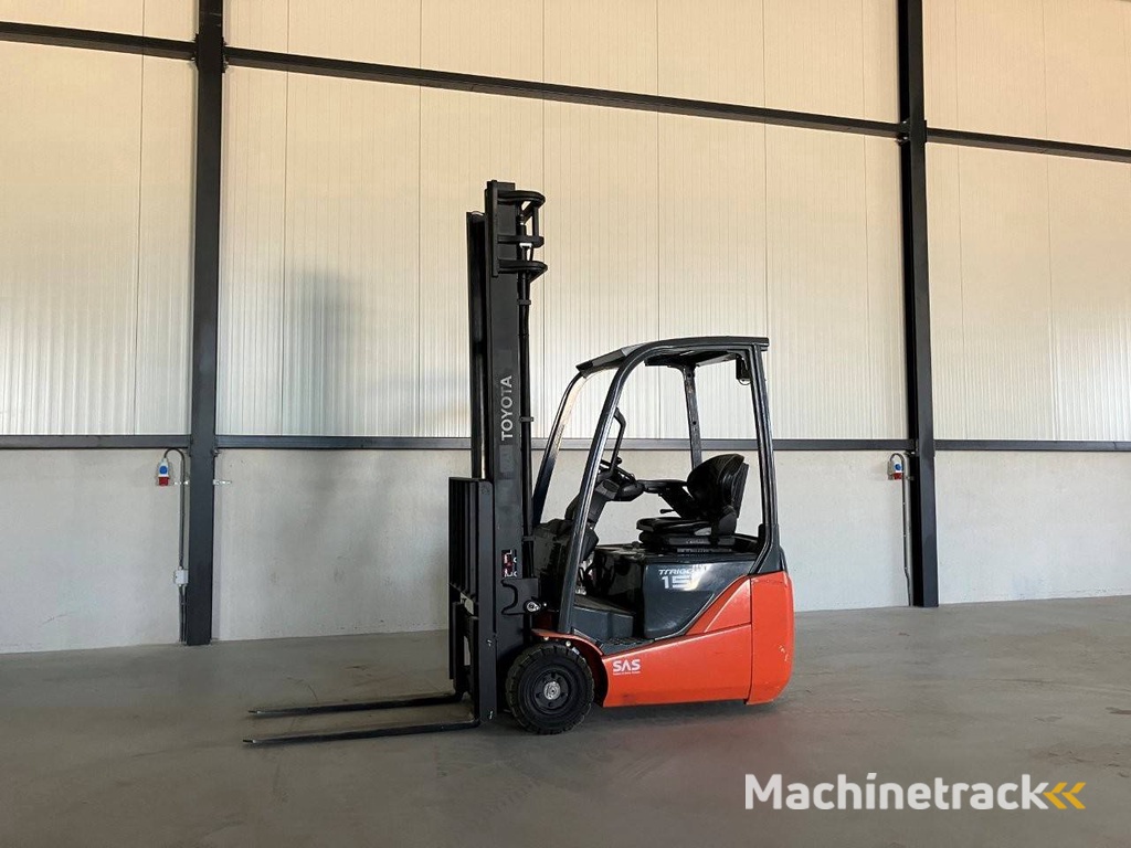Toyota 8FBE15T Electric Forklift 1500kg 4.0m 2017