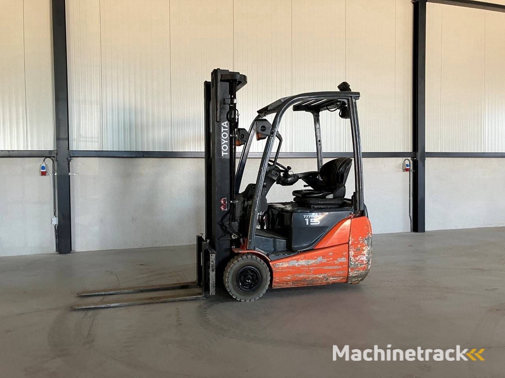 Forklift Toyota 8FBET15 Electric 1380kg 5.0m 2015