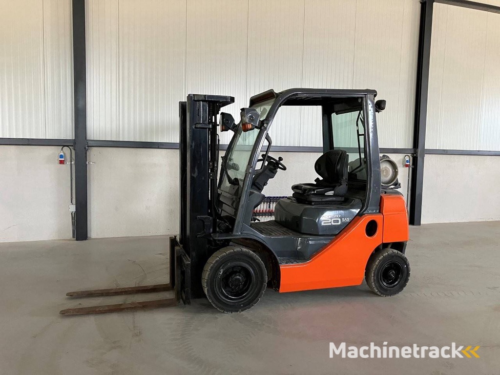 Heftruck Toyota 02-8FGF20 LPG 2000kg 4.3m 2013