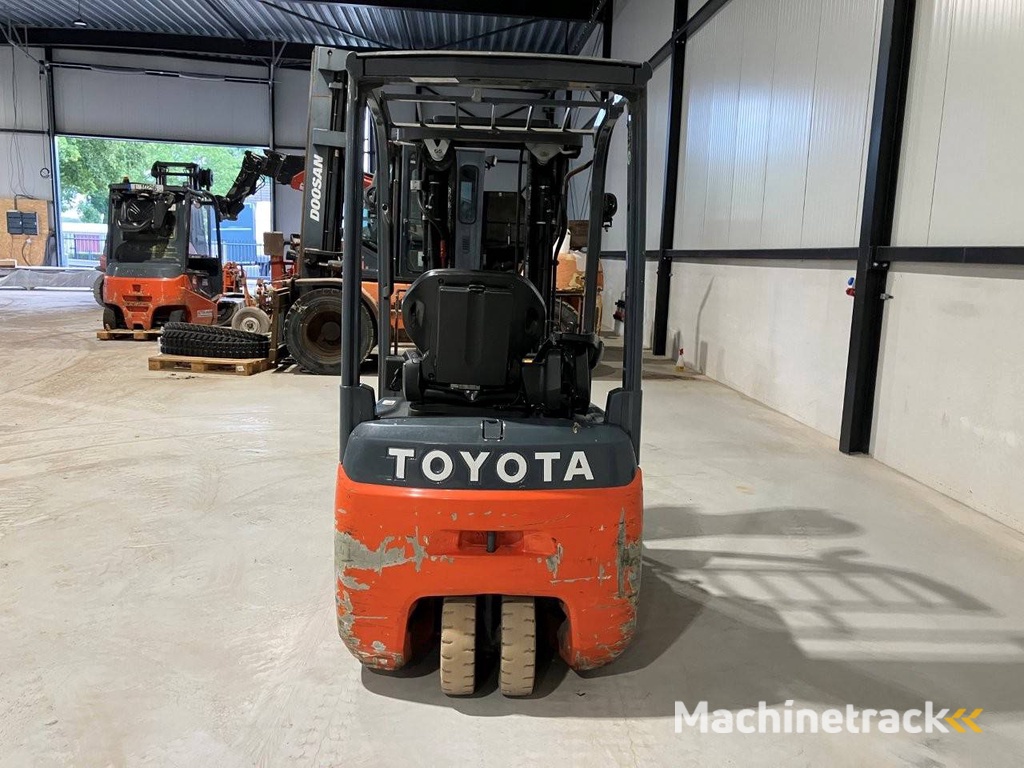 Toyota 8FBE15T Electric Forklift 1500kg 4.5m 2020