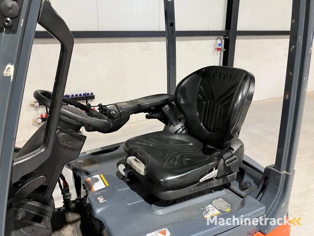 Toyota 8FBE15T Electric Forklift 1500kg 4.5m 2020