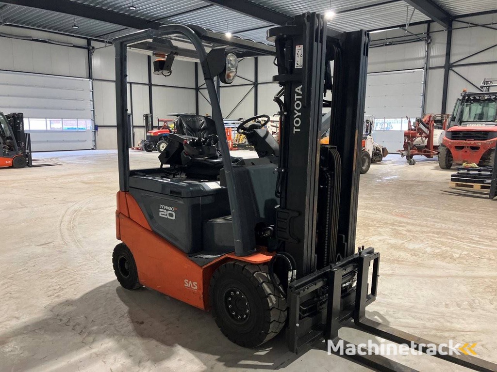 Toyota Electric Forklift 1580kg 4.3m