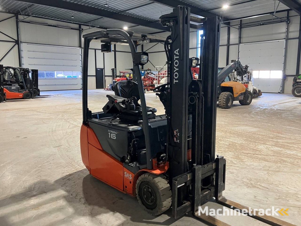 Heftruck Toyota 8FBET16 Elektrisch 1600kg 6.5m 2013