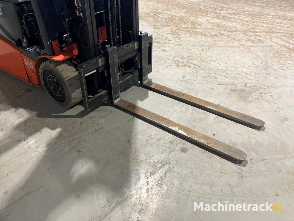 Heftruck Toyota 8FBET16 Elektrisch 1600kg 6.5m 2013