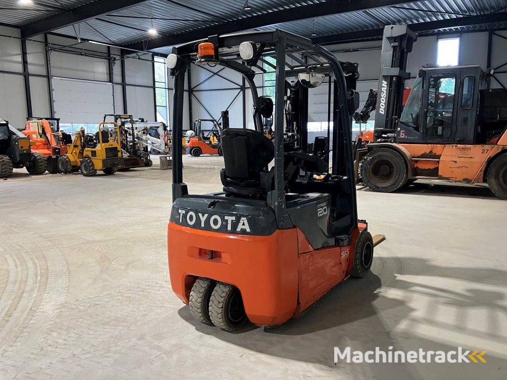 Heftruck Toyota 8FBE20T Elektrisch 2000kg 2019
