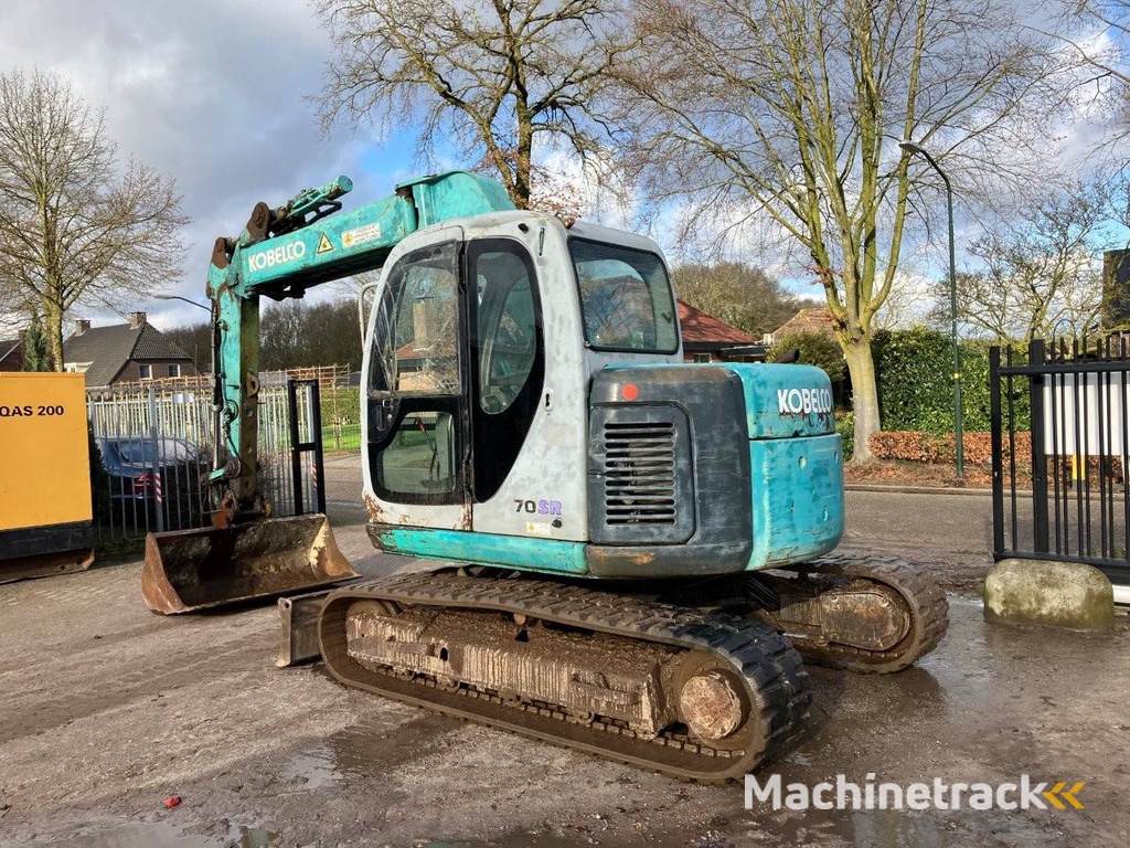 Rupsgraafmachine Kobelco 70SR Diesel
