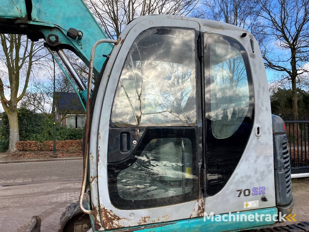 Rupsgraafmachine Kobelco 70SR Diesel
