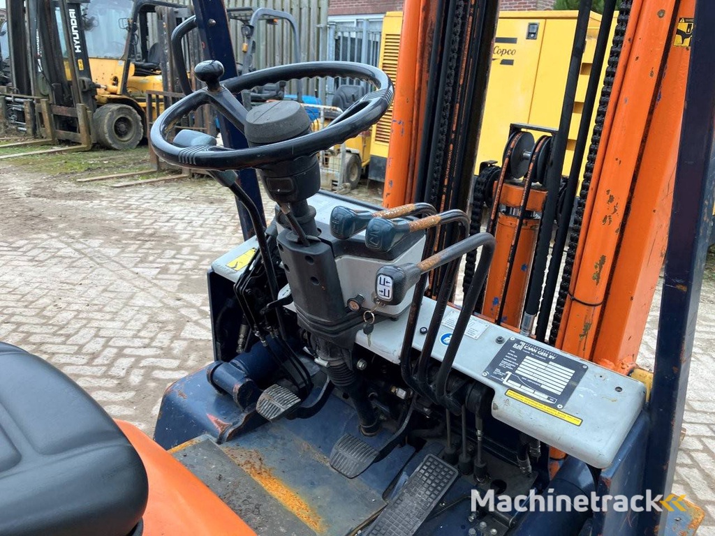 Heftruck Toyota 42-5FGF 25 LPG 2500kg 4.7m 1990