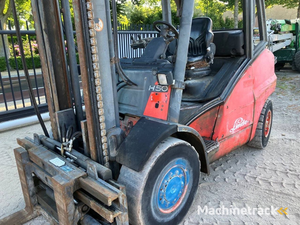 Forklift Linde H50D Diesel 5000kg 2005
