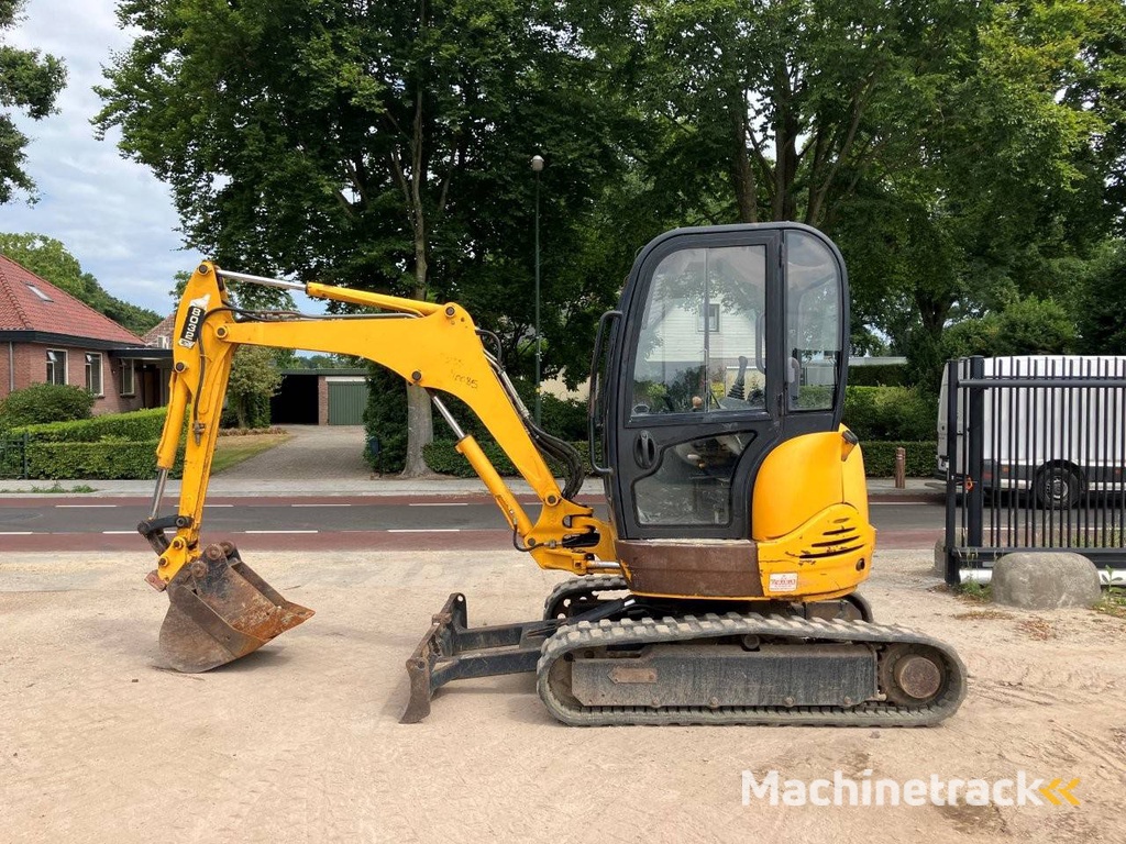 Rupsgraafmachine JCB 8032 Diesel 2003