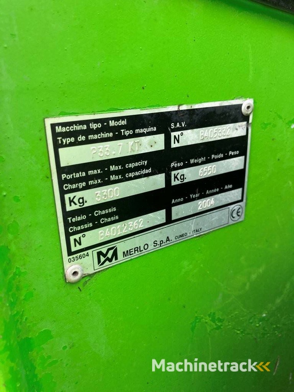 Teleskoplader Merlo P33.7KT Diesel 2004