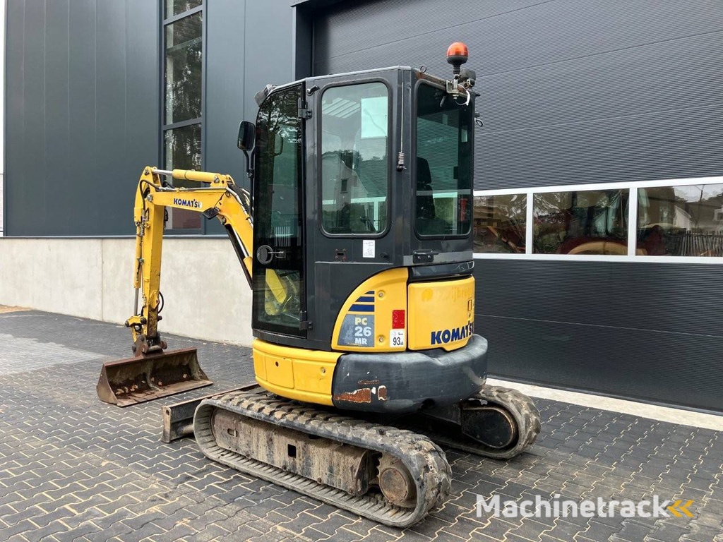 Rupsgraafmachine Komatsu PC26MR-3 Diesel 2015