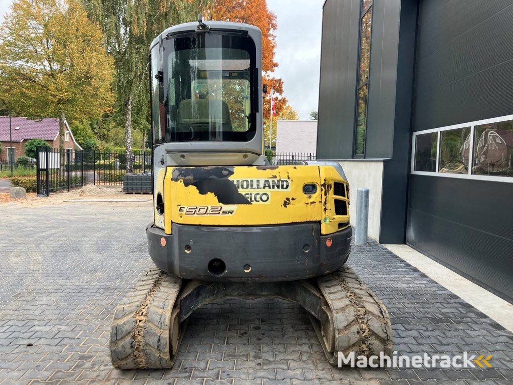 Rupsgraafmachine New Holland E 50.2 SR Diesel 2008