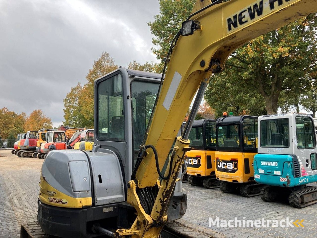 Rupsgraafmachine New Holland E 50.2 SR Diesel 2008