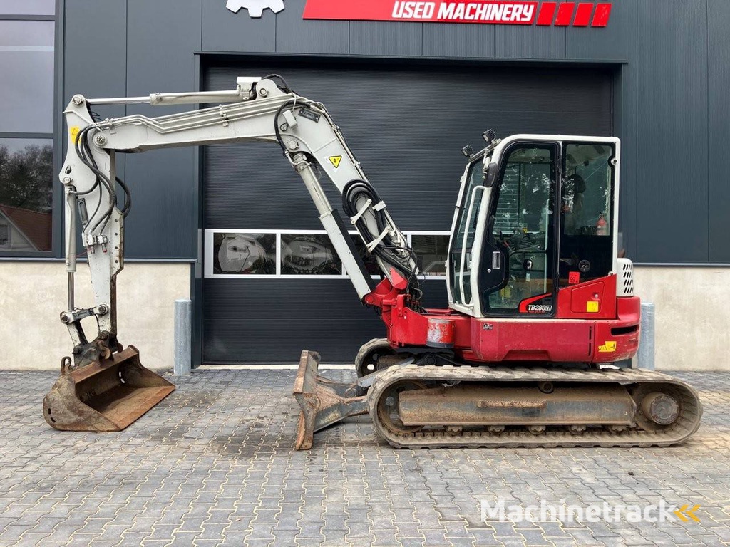 Rupsgraafmachine Takeuchi TB280FR Diesel 2018