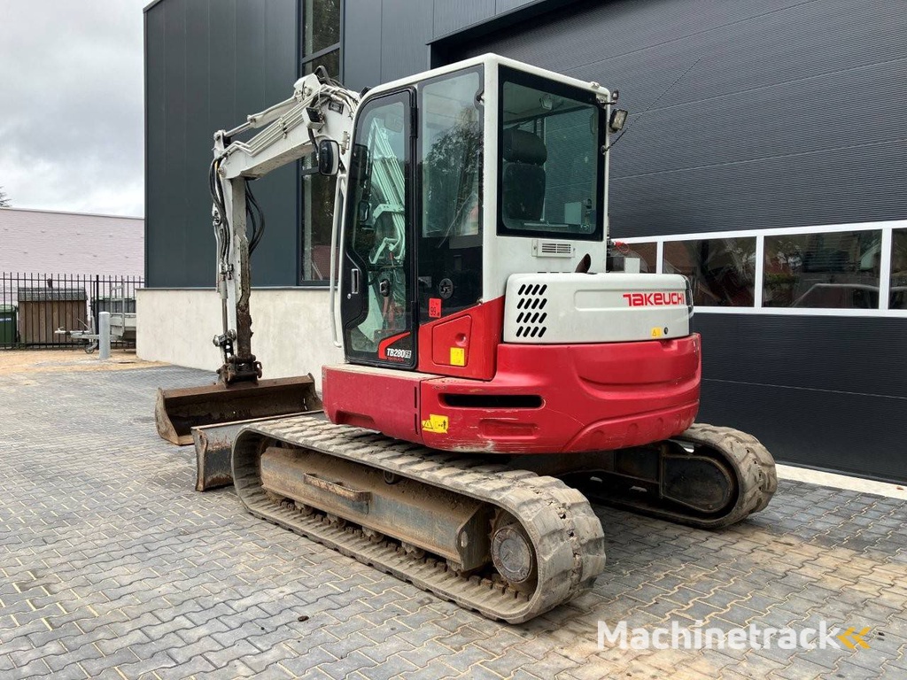Rupsgraafmachine Takeuchi TB280FR Diesel 2018