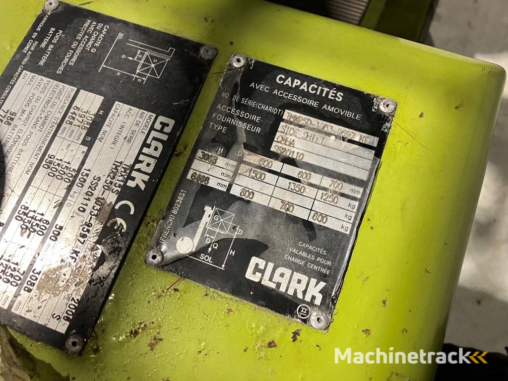 Heftruck Clark TMX15S Elektrisch 1500kg 2006