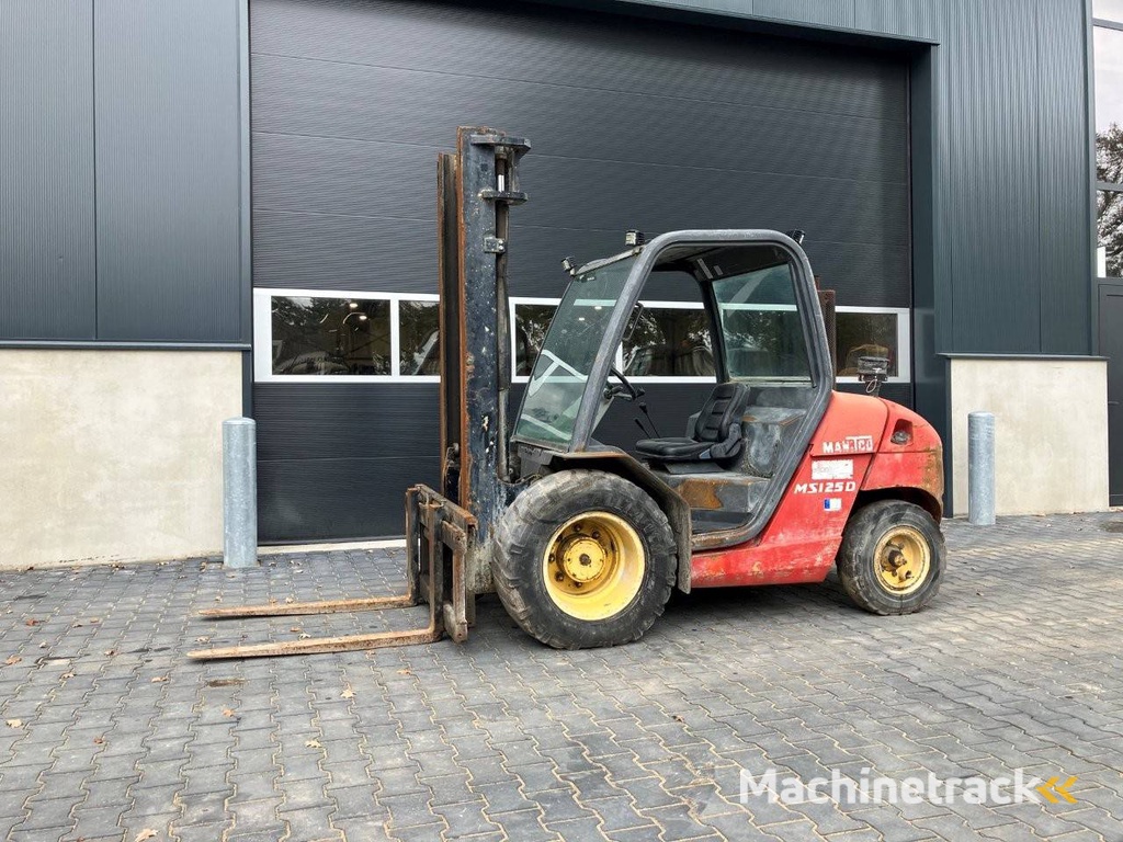 Ruw-terreinheftruck Manitou MS125D Diesel 2500kg 3.3m 1998