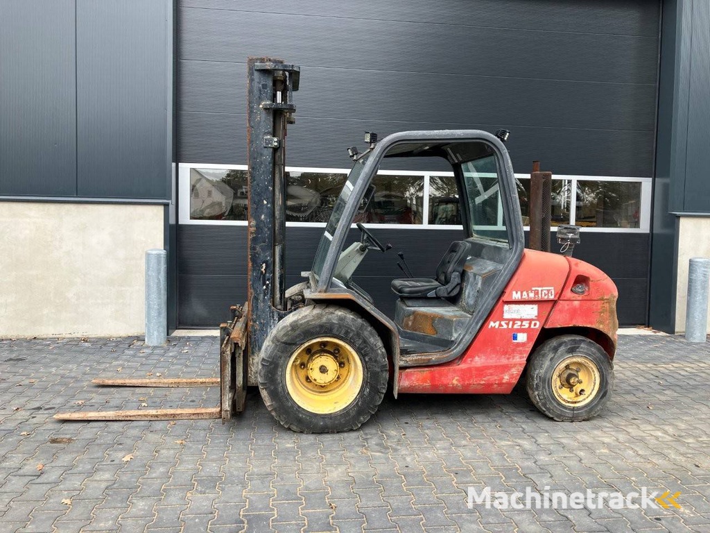 Ruw-terreinheftruck Manitou MS125D Diesel 2500kg 3.3m 1998