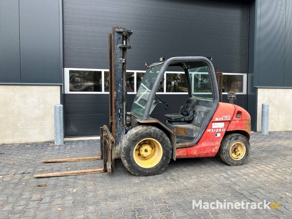 Ruw-terreinheftruck Manitou MS125D Diesel 2500kg 3.3m 1998