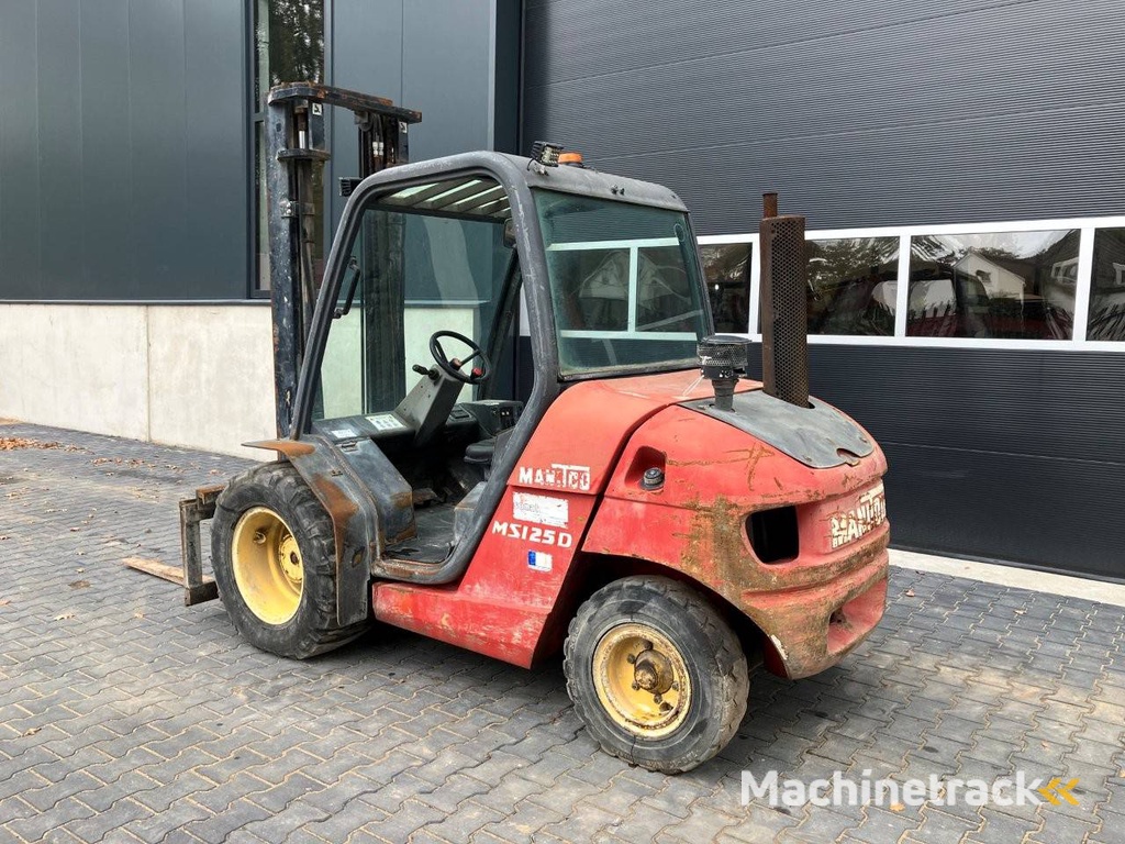 Ruw-terreinheftruck Manitou MS125D Diesel 2500kg 3.3m 1998