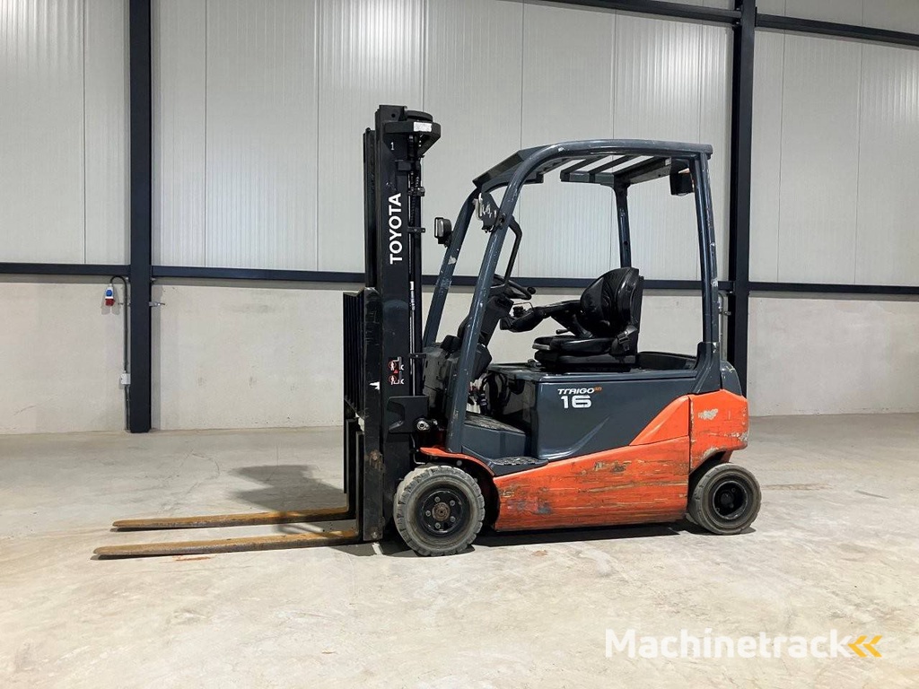 Toyota 8FBM16T Electric Forklift 1600kg 5.5m 2017