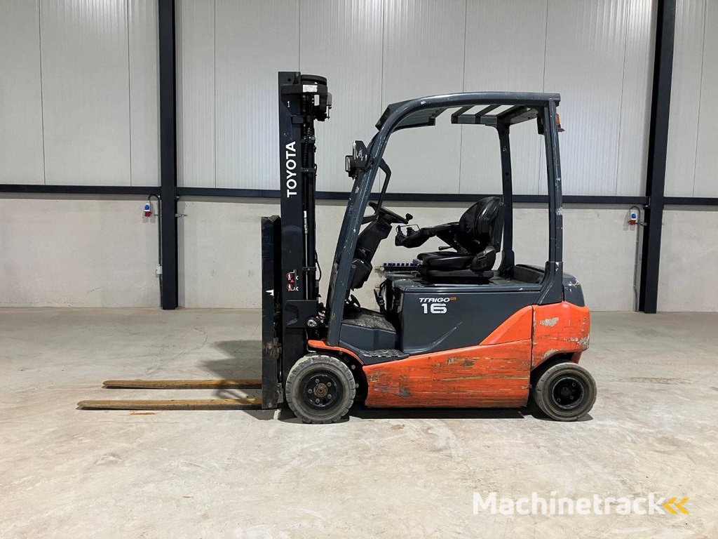 Toyota 8FBM16T Electric Forklift 1600kg 5.5m 2017