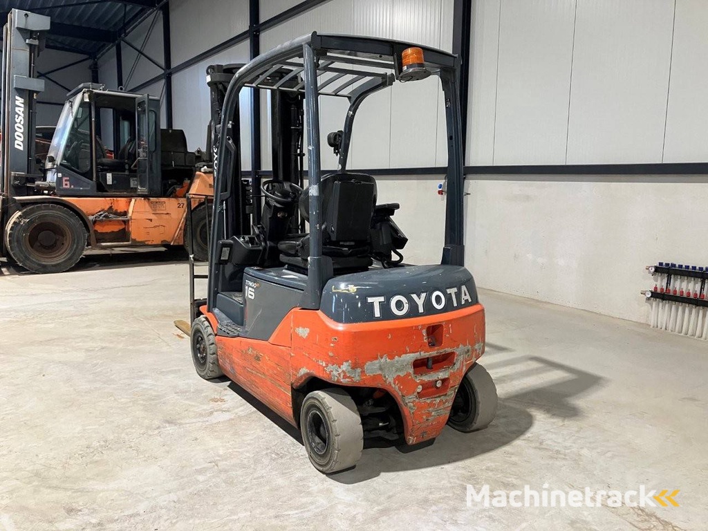Toyota 8FBM16T Electric Forklift 1600kg 5.5m 2017