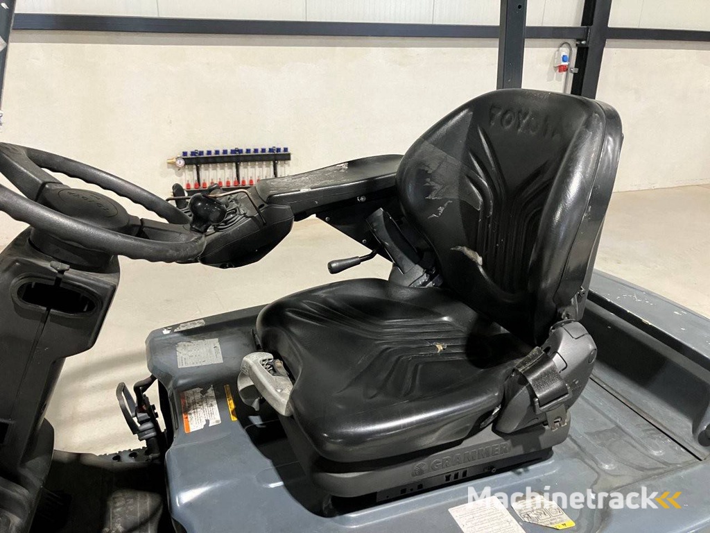 Toyota 8FBM16T Electric Forklift 1600kg 5.5m 2017