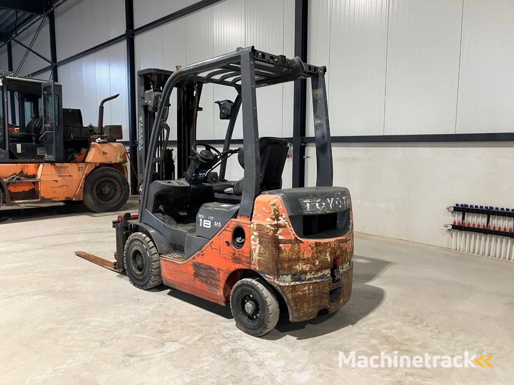 Gabelstapler Toyota 02-8FDF18 Diesel 1750 kg 4,3 m 2010